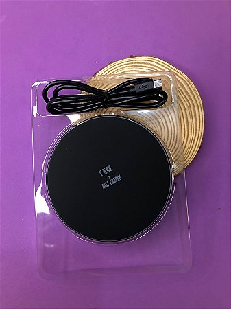 Carregador Rápido Sem Fio - Fast Charger 10W Metal FCA-QW02