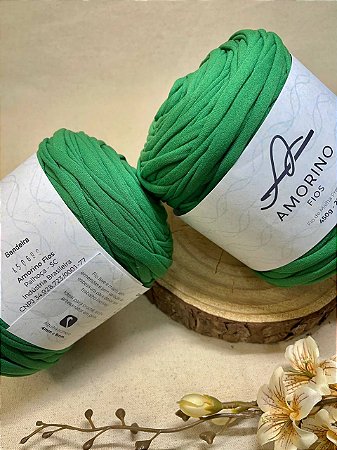 Fio de Malha Premium Amorino 450gr - Verde Bandeira 26mm