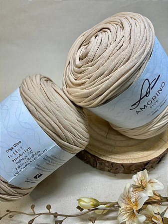 Fio de Malha Premium Amorino 450gr - Bege Claro 26mm