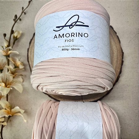 Fio de Malha Premium Amorino 500gr - Nude 36mm