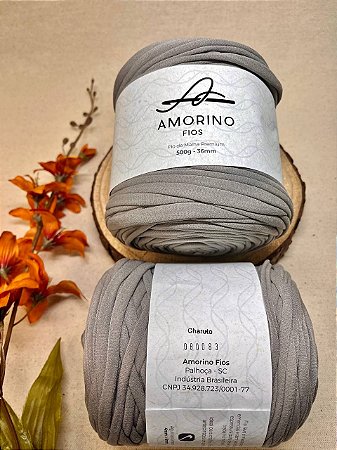 Fio de Malha Premium Amorino 500gr - Charuto 36mm