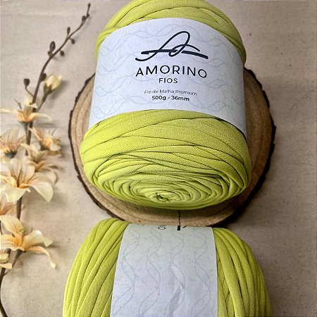 Fio de Malha Premium Amorino 500gr - Lima 36mm