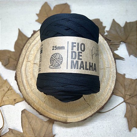 Fio Malha Premium Fischer 25mm - Preto