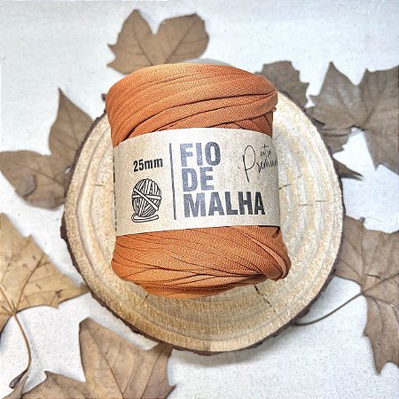 Fio Malha Premium Fischer 25mm - Terracota