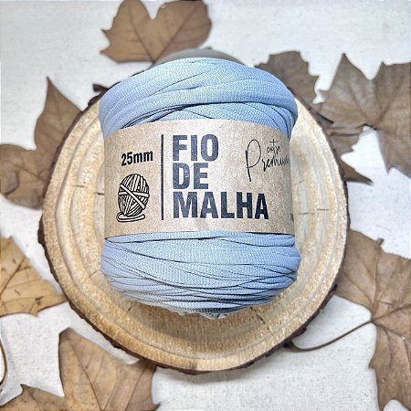 Fio Malha Premium Fischer 25mm - Cinza/Alumínio
