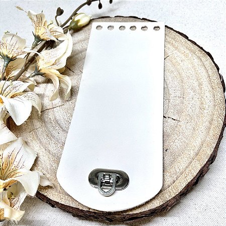 Aba Cantil - Bege com Níquel