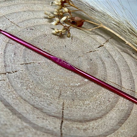 Agulha Croche Circulo Aluminio 3,5mm
