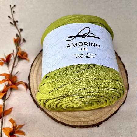 Fio de Malha Premium Amorino 500gr - Pistache 36mm