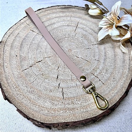 Alça Clutch 1x20cm Caramelo Claro & Dourado