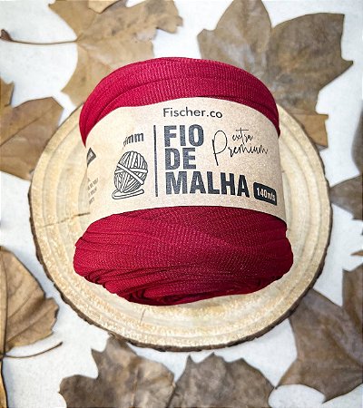 Fio Malha Premium Fischer 25mm Especial - Marsala