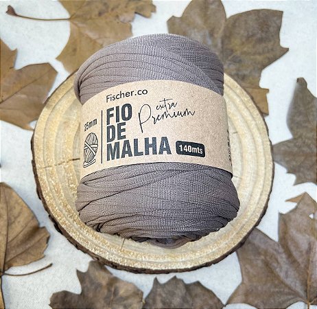 Fio Malha Premium Fischer 25mm - Cappuccino