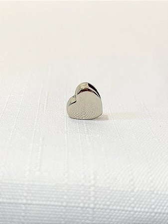 Passador Coração Níquel