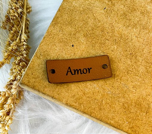 Tag Sintético Retangular 4x1,5m - Amor