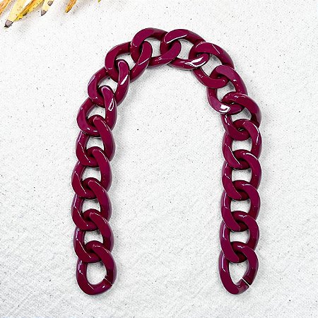 Alça Resina Elo 30cm - Wine