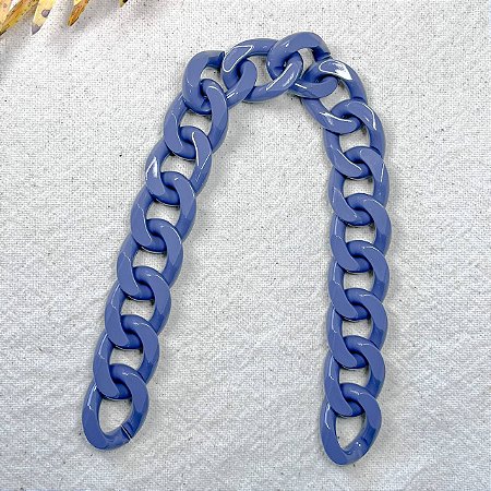 Alça Resina Elo 30cm - Cinza Bali