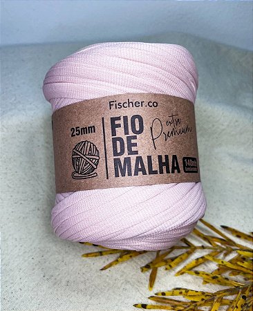 Fio Malha Premium Fischer 25mm - Pérola