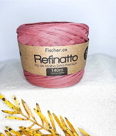Fio Malha Premium Fischer Refinatto 15mm - Hibisco