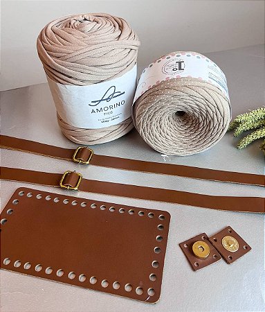 Kit Mochila 3 - Cappuccino & Poá Capuccino (Déa-Aula Grátis)
