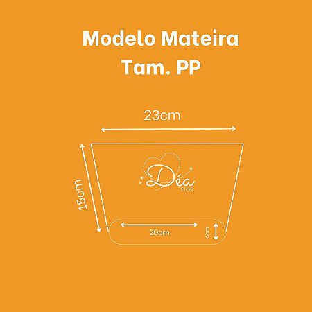 Forro Bolsa - Oval PP (6X20cm Fundo) - Liso Off White