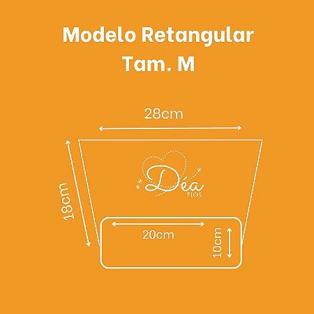 Forro Bolsa - Retangular M (10X20cm Fundo) - Liso Off White