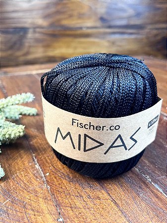 Fio Midas Fischer 100gr/162m - Preto