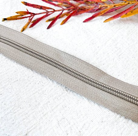 Ziper Teflon p/Cursor #5 - Bege 1M