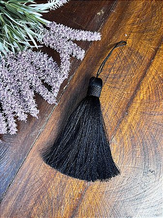 Tassel Nize 10cm - Preto