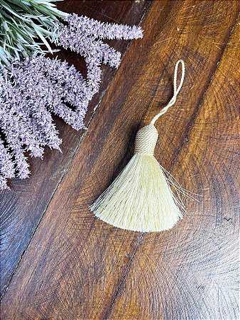 Tassel Touca 6/7cm - Palha