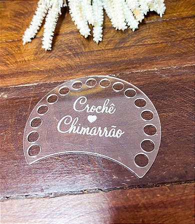 Acrílico Tapa Erva Mate 10cm - Transparente