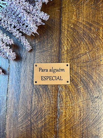 Tag Sintético Retangular 4x6m - Para Alguém Especial