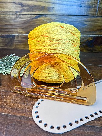 Kit Plissê - Amarelo Ouro (Déa Aula Grátis)