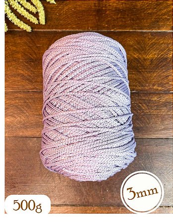 Fio Néctar 3mm - 500g-300m - Poliéster - Lilás Vintage