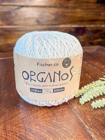Fio Fischer Organos 100% Algodão 150g - NATURAL
