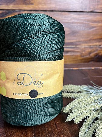 Fio Néctar 7mm - 500g-175m - Poliester - Verde Musgo (F)