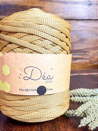 Fio Néctar 7mm - 500g-175m - Poliester - Capim Dourado (F)