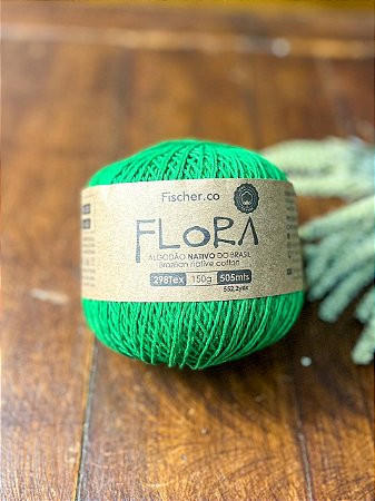 Fio Fischer Flora 100% Algodão 150g - Peppermint