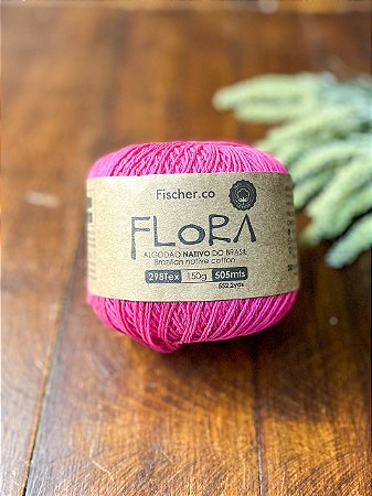 Fio Fischer Flora 100% Algodão 150g - Poesia