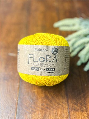 Fio Fischer Flora 100% Algodão 150g - Guaiba