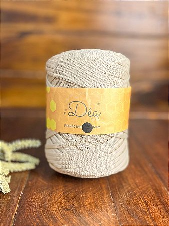 Fio Néctar 5mm - 500g-200m - Poliéster - Marfim (F)