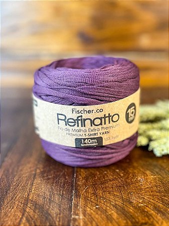 Fio Malha Premium Fischer Refinatto 15mm Especial - Berinjela
