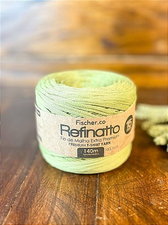 Fio Malha Premium Fischer Refinatto 15mm - Oliva