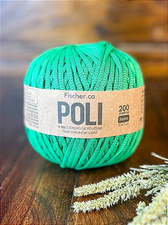 Fio Fischer POLI 5mm - 200m - PEPPERMINT