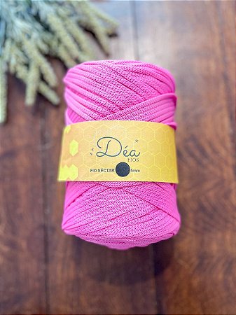 Fio Néctar 5mm - 500g-200m - Poliester - Rosa