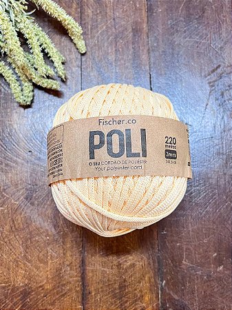 Fio Fischer POLI 3mm 220m - Creme