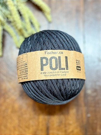Fio Fischer POLI 3mm 220m - Grafite
