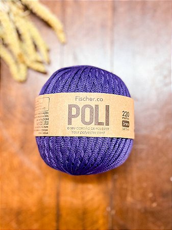 Fio Fischer POLI 3mm 220m - Roxo