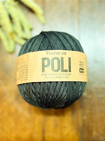 Fio Fischer POLI 3mm 220m - Bistro Green