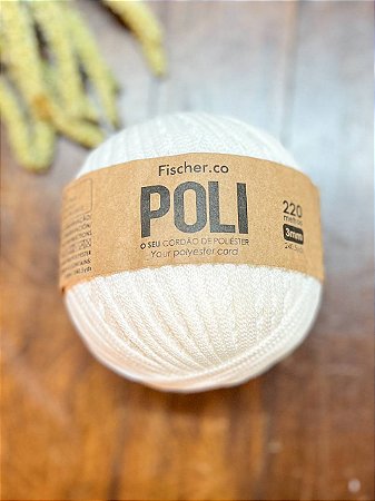 Fio Fischer POLI 3mm 220m - Off White