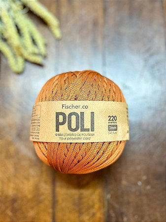 Fio Fischer POLI 3mm 220m - Camelo