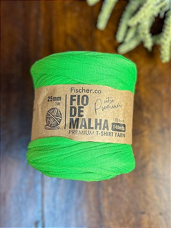 Fio Malha Premium Fischer 25mm - Ervilha